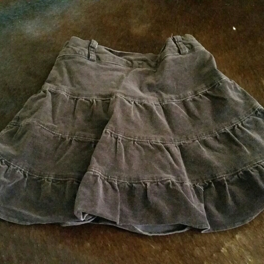Girls brown skirt with shorts